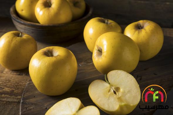 ویتامین های موجود در سیب زرد